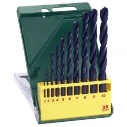 Набір свердел по металу Bosch Promoline HSS-R 1-10мм 10шт. (2607019442)