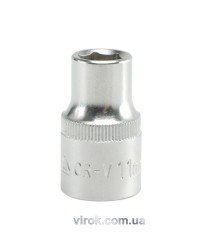 Головка торцева 6-гранна YATO : квадрат 1/2