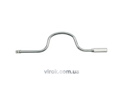 Вороток дуговий (коловорот) для торцевих головок VOREL з квадр. 1/2