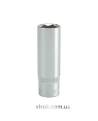 Головка торцева 6-гранна YATO : подовжена, квадрат 1/2