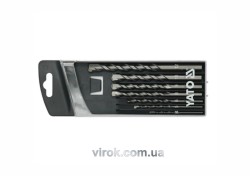 Свердла по цеглі YATO : Ø= 4-12 мм. 7 шт. [10/80]