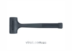 Молоток безінерційний YATO cуцільний, Ø= 53.5 мм, m= 900 г, l= 336 мм [4/24]