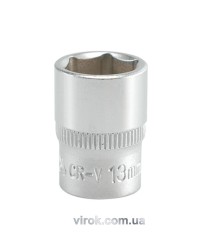 Головка торцева 6-гранна YATO : квадрат 1/4