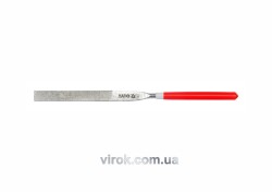 Надфіль алмазний YATO плоский, l= 180/70 мм, b= 5 мм [45/450]