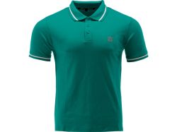 Футболка ПОЛО зелена YATO, розм. 2XL/ вис- 78 см х шир- 61 см, 100%- бавовна [40]