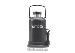 Домкрат гідравлічний стовбцевий YATO : 30 т, H= 244 - 492 мм [1]