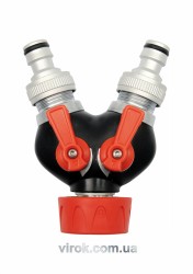 Розгалужувач садового шланга YATO: 3/4