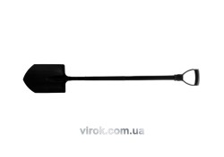 Лопата штикова FLO з метал. держаком, l= 124 см [140]