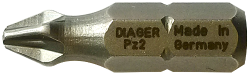 DIAGER Біта PZ 2 25мм хрестова