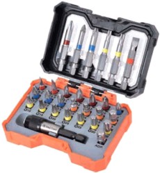 Набір біт PRO з/трим.29шт., кейс TC