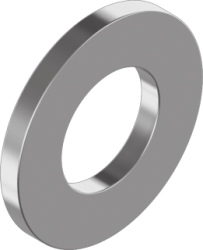 DIN125-1 Шайба 24 цб 140HV до кл.м. 4.6-8.8