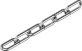 DIN763 Ланцюг 4 мм довголанковий цб WLL-100kg, КУСКИ