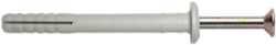 UCX-b Дюбель 6х60/30 нейлон бурт швид. монтаж