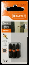 Біта ударна PZ2 25мм (3шт) TC