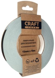 HPX Стрічка 2-ст.спінен.15мм*10м зелен. FT1510