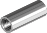 Гайка M10x30 D13 з'єдн.кругла цб