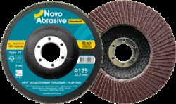 Диск пелюстков.125 P120 Standard NOVOABRAZIVE