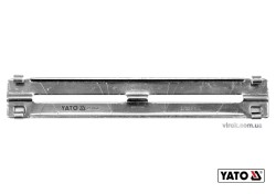 Направляюча до напильника YT-85025 YATO : Ø=4 мм, 190х30 мм, під кути 10°,25°,30°,35°, кліпс(DW)