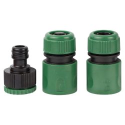 Набір для поливу насадка-розпилювач 2 режими, 2 конектори ½″ + адаптер ½-¾″(ABS) GRAD (5012605)