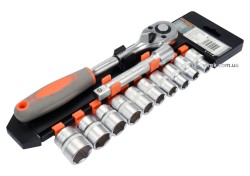 Набір головок торцевих STHOR : квадрат 1/2