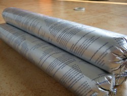 Герметик 600мл поліуретан (в фользі) сірий (універсальний - гідроізоляція, пром.підлоги, тріщини в бетоні)