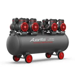 Компресор безмасляний поршневий 120л 380В  AUARITA 2-1450X4F120-380
