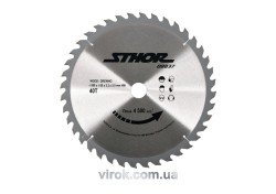 Диск пильний по дереву STHOR. Ø= 300/30 мм, h= 3,2 мм, 40 зубів [10]