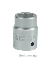 Головка торцева 6-гранна YATO : квадрат 3/4