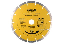 Диск відрізний алмазний сегментний VOREL : SEGMENT Ø= 180 мм [15/60]