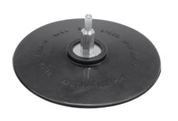 Круг-насадка шліфувальна VORE: Ø=125мм (6-гранн. хвостовик, гума) [30/120]