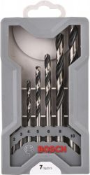 Набір свердел Bosch HSS PointTeQ по металу 7шт