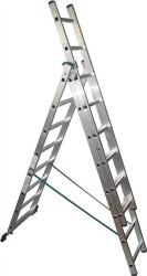 Драбина 3-секц. розкл. 3*14сх. 3,73-8,67м VHR H
