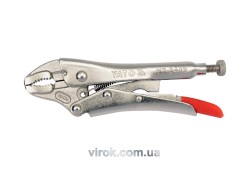 Кліщі затискні YATO : L= 125 мм. Cr-Mo [6/24]