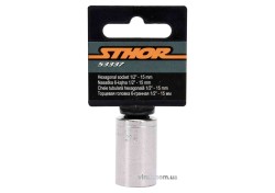 Головка торцева 6-гранна STHOR : квадрат- 1/2