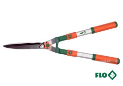 Ножиці до живоплоту телескопічні, алюмінієві FLO, леза l= 235 мм, загальна l= 650-860 мм [12]