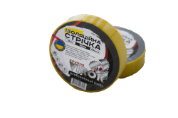 Стрічка ізоляційна VIROK : 15 мм х 10 м x 0,18 мм ЖОВТА [15/240]