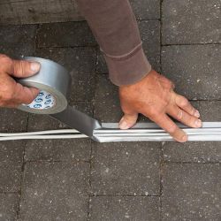 HPX 6200 - 48мм х 25м - біла армована ремонтна стрічка