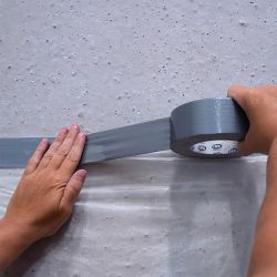 HPX Duct Tape Universal 1900 - 48мм х 25м - армована клейка стрічка, сантехнічний скотч