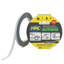 AVTOFIX MSE - 6мм x 5м - автомобільна двостороння клейка стрічка