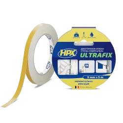 ULTRAFIX - 9мм x 5м - моментальна фіксація, двостороння клейка стрічка