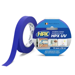 HPX UV - 19мм х 50м - УФ-стійка малярська стрічка  для зовнішніх робіт