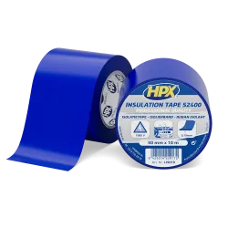HPX 52400 - 50мм x 10м х 0,19мм, синя бандажна ізострічка
