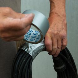 HPX 6200 - 48мм х 5м - чорна армована ремонтна стрічка