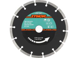 Диск відрізний алмазний сегментний STHOR : Ø= 180 мм, t-2.3 х h- 7 мм по кам, бетоні, кераміці [15]
