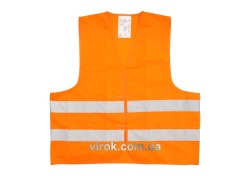 Жилет сигнальний VOREL оранжевий, розм. XXXL [100]