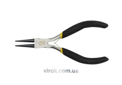 Щипці - круглогубці міні VOREL : прямі, L= 125 мм, з ізольованими ручками [12/120]