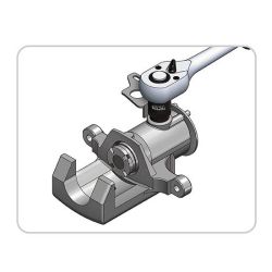 Головка 1/2" п'ятигранна 19 мм (для гальмівних систем Bendix) TOPTUL JEBK1619