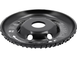 Диск-фреза радіальний до КШМ YATO по дереву, шпаклівці, гіпсу; Ø=120/22.2 мм, t= 16/13мм шорстк №2