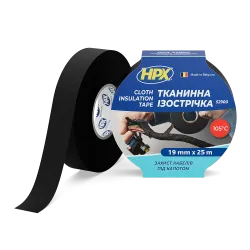 Ізострічка HPX 105°С з віскози, 19мм x 25м