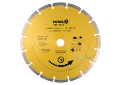 Диск відрізний алмазний сегментний VOREL : SEGMENT Ø= 230 мм [10/40]